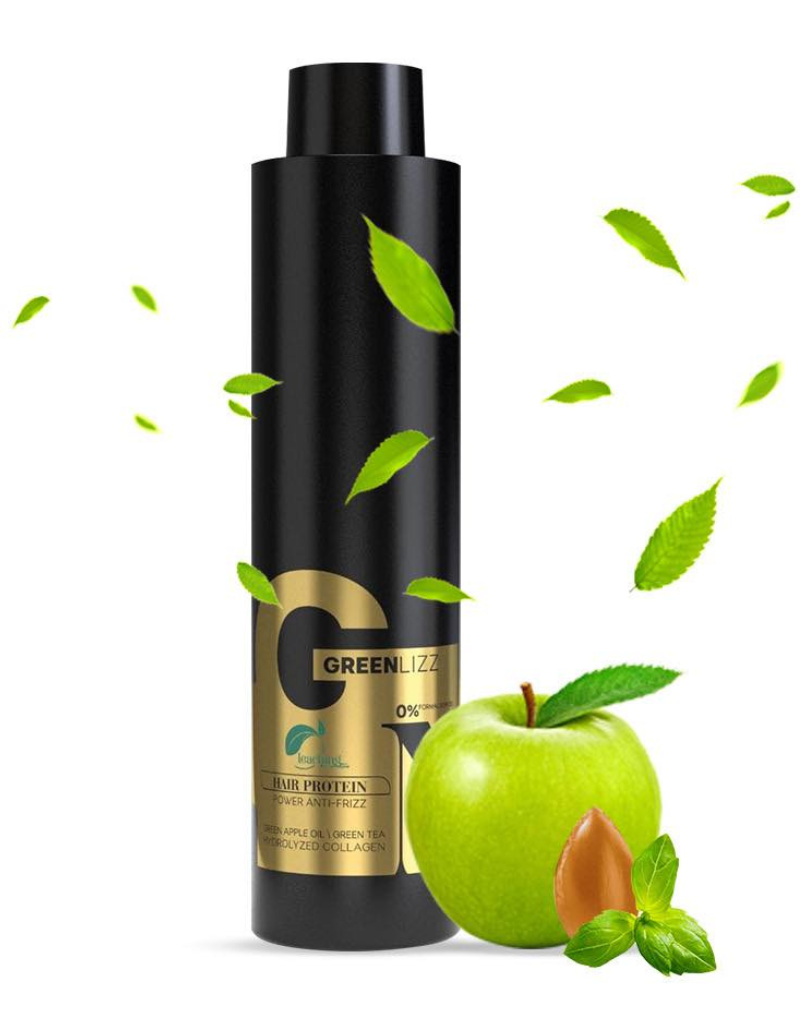 Green Lizz Hair Protein 1l : Best Hair Protein Treatment for Dry, Frizzy Hair