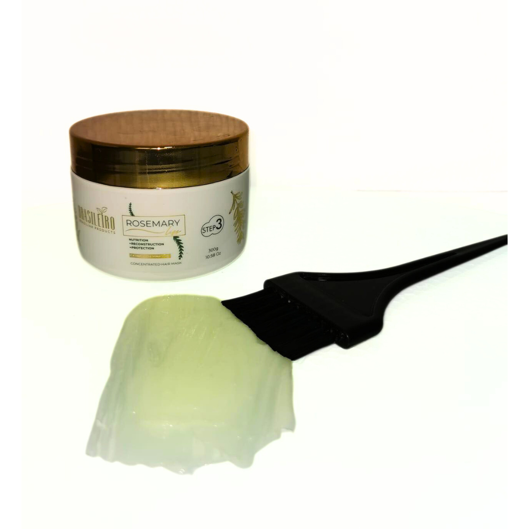 Rosemary smoothing hair mask : Professional Hair Mask for Scalp Health and Hair Growth 300ML