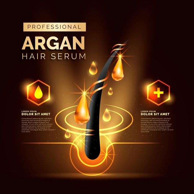 The Best Hair Growth Serum | Gold Argan Hair Serum for nourishing  and Ultimate Hair Care 60ML