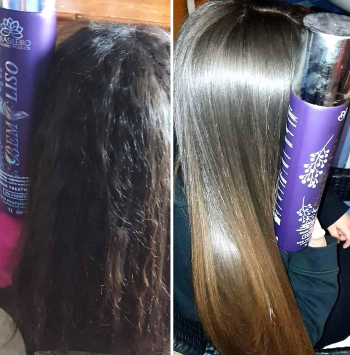 Brazilian Protein Hair Treatment for Damaged Hair : BEM LISO 1L